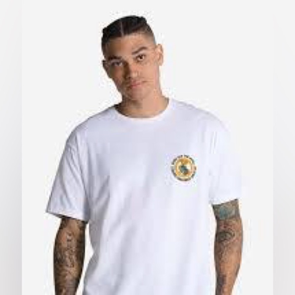 Vans Staying Grounded  Graphic White Tee